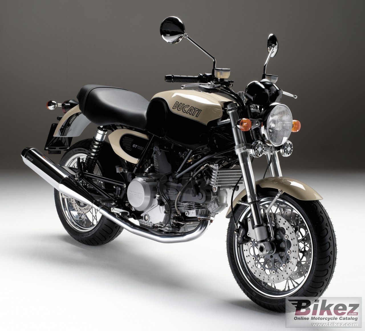 Big Ducati gt 1000 picture and wallpaper from Bikez.com